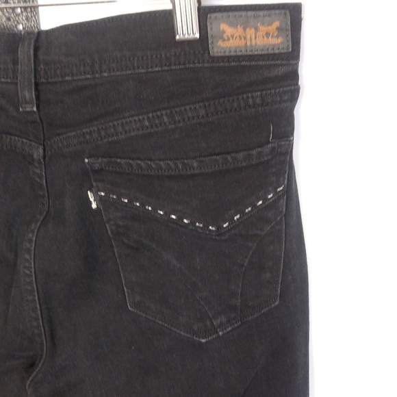 Levis 505 straight leg jeans size 12 m - Picture 5 of 7